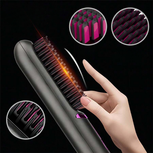 LiftGlow Pro™ Stylingborste – Snabb volym och glans utan att slita på håret