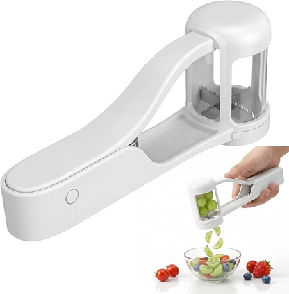 FruitSnap Pro™ Fruktskärare – Snabbare fruktförberedelser utan kladd