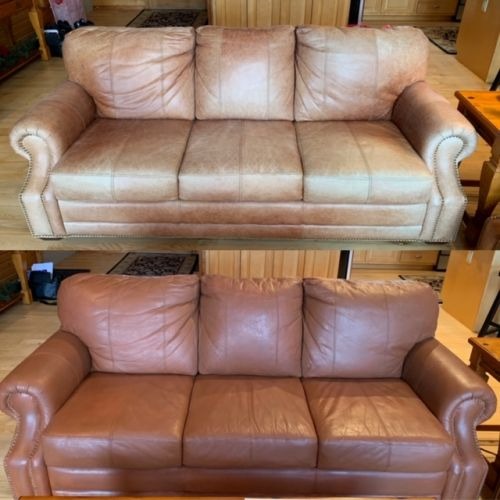 LeatherGlow Pro™ Läderpolish – Återställ glans och mjukhet på slitna läderytor