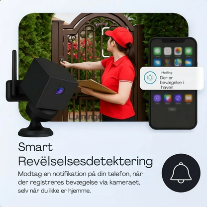 SafeCam Pro™ | Alltid skyddad – även utan internet eller ström
