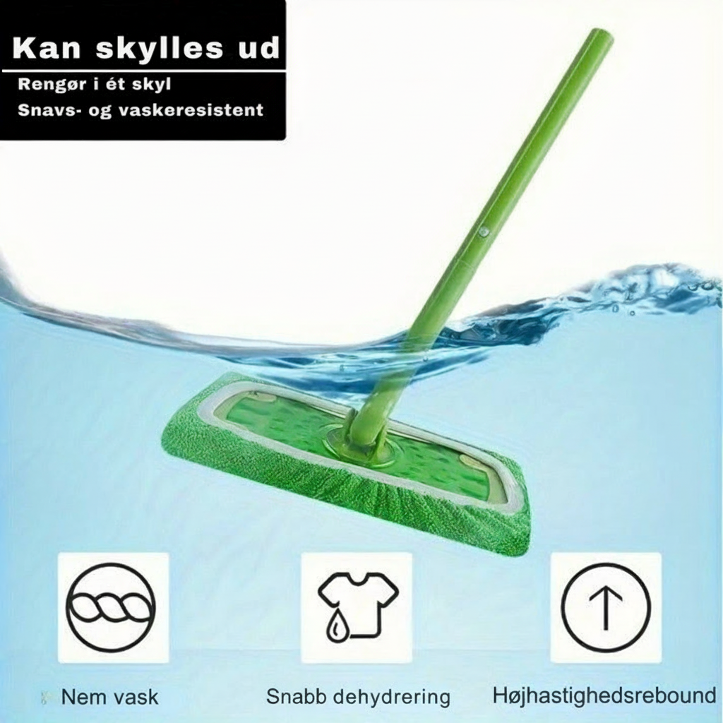 SwiftClean | Återanvändbar Mikrofiber Swiffer Dammtrasa