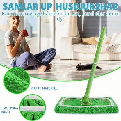 SwiftClean | Återanvändbar Mikrofiber Swiffer Dammtrasa