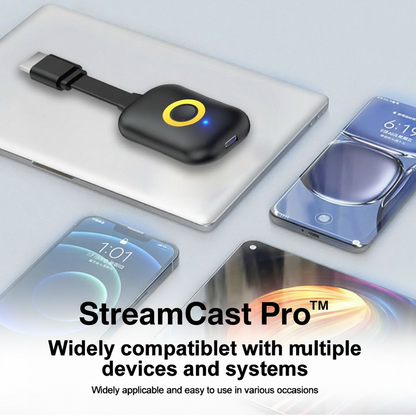 StreamCast Pro™ Trådlös Skärmspegling – Större bild, direkt på din TV