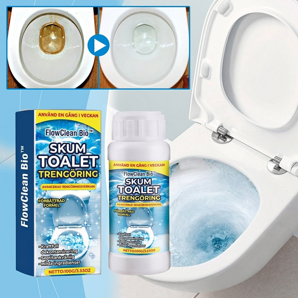 FlowClean Bio™ Gootsteenrengöring – Snabb och skonsam rengöring hemma