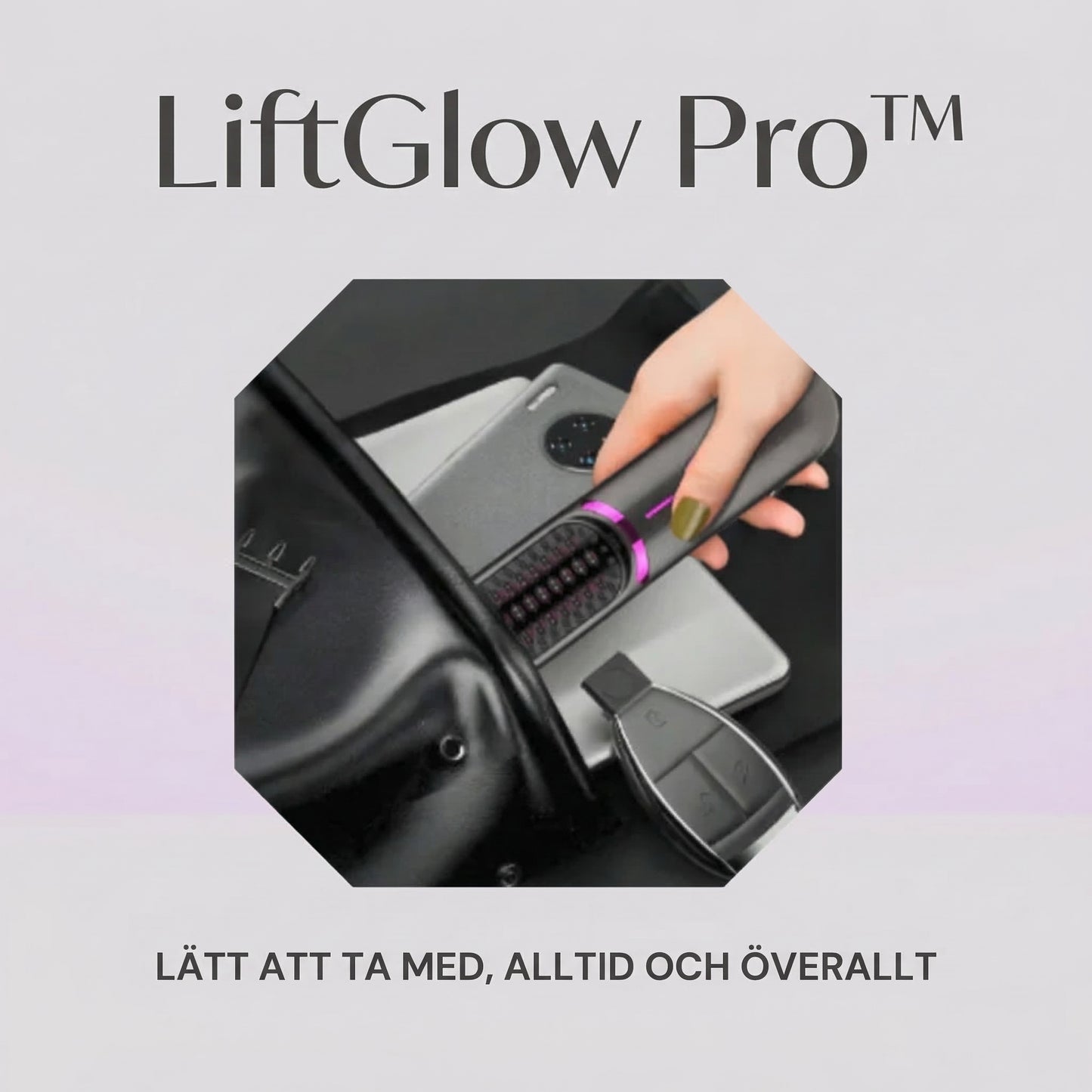 LiftGlow Pro™ Stylingborste – Snabb volym och glans utan att slita på håret