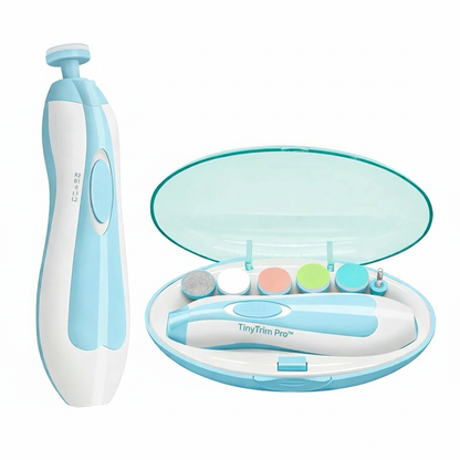 TinyTrim Pro™ Baby Nagelfil – Mjuk och trygg nagelvård hemma