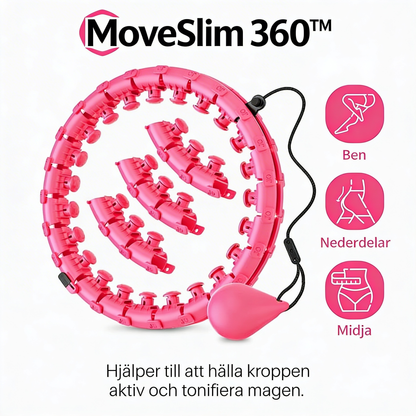 MoveSlim 360™ Hula Hoop – Enkel träning hemma med justerbar passform