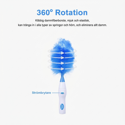 DustCatch Pro™ Stövborste – Smart rengöring med inbyggd dammuppsamling