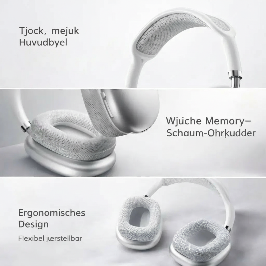 PureTune Air™ Bluetooth Hörlurar – Bekväm lyssning med aktiv brusreducering