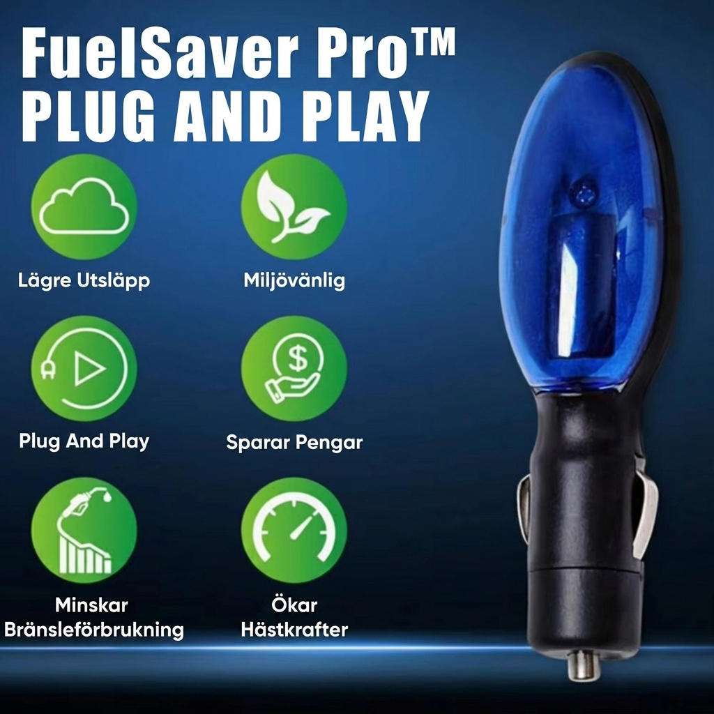 FuelSaver Pro™ Motoroptimerare – Mer effektiv körning och bättre motorrespons