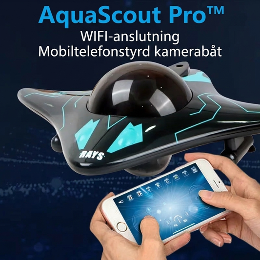 AquaScout Pro™ Ytvattendrönare – Utforska världen under ytan med klar 4K-bild