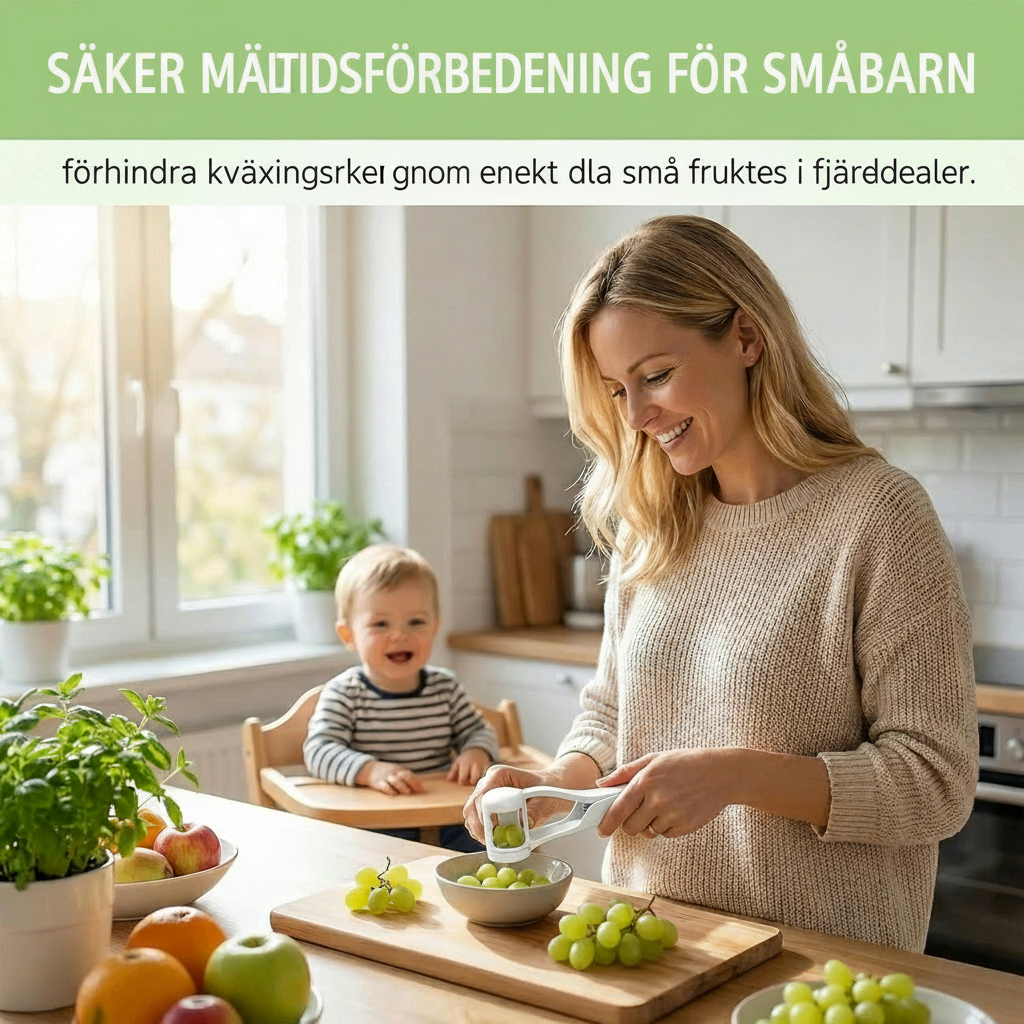 FruitSnap Pro™ Fruktskärare – Snabbare fruktförberedelser utan kladd