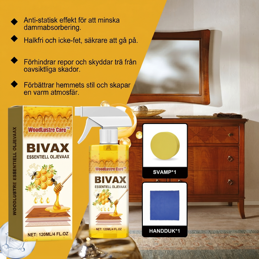 WoodLustre Care™ Polerspray – Enklare vård för trä, glans och skydd i hemmet