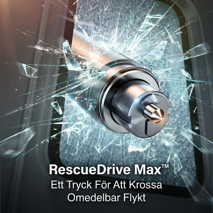 RescueDrive Max™ Bilverktyg – Praktisk trygghet med flera funktioner i ett