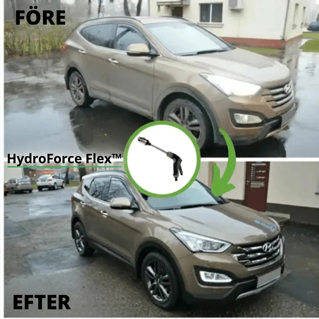 HydroForce Flex™ Slangmunstycke – Smidig rengöring utan el, sladdar eller krångel