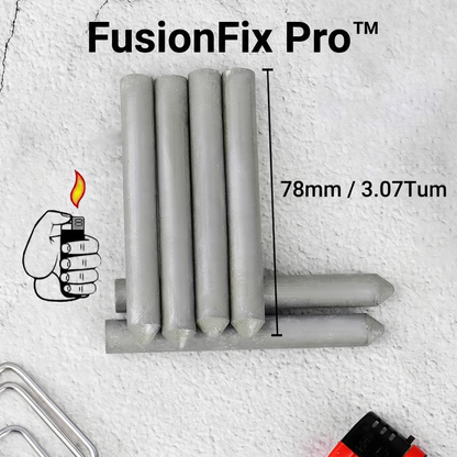 FusionFix Pro™ Lågtemperatur Svetspinne – Snabba metallreparationer utan svetsmaskin