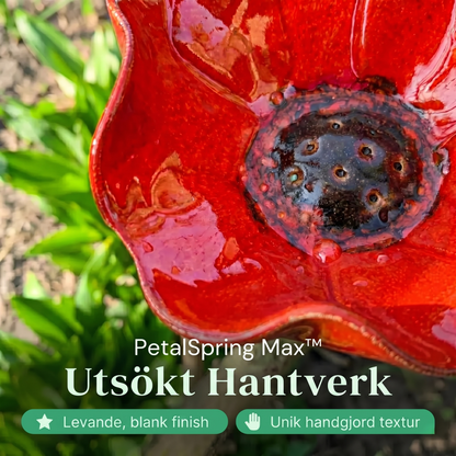 PetalSpring Max™ Trädgårdsdekoration – Färgstark vattenstation för ett levande uterum