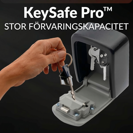 KeySafe Pro™ Nyckelskåp – Säker förvaring med 4-siffrig kod