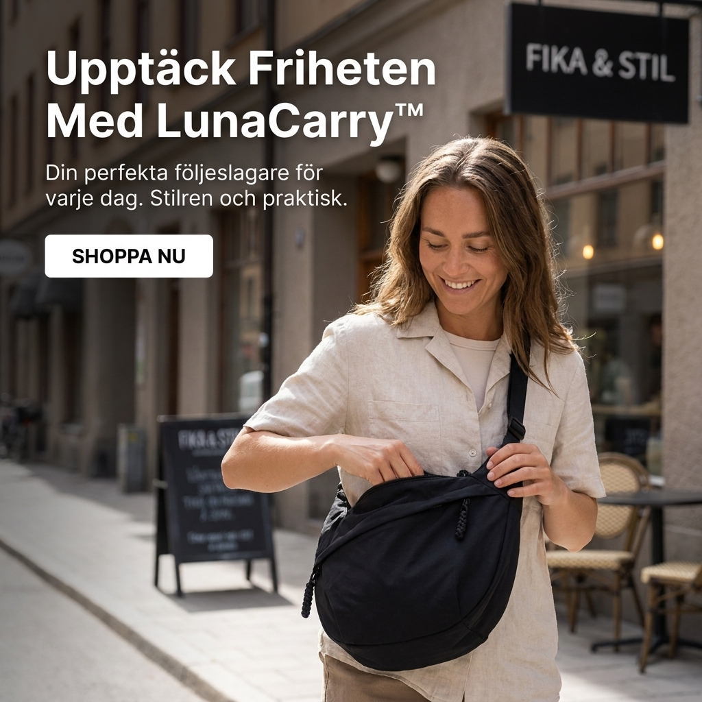 LunaCarry™ Axelväska – Elegant komfort för varje tillfälle