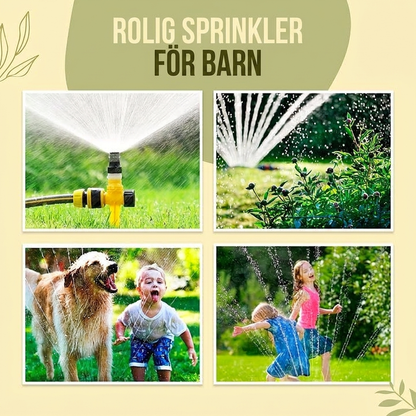 Roterande automatiskt bevattningssystem – Trädgårdssprinkler för trädgård, gräsmatta och uteplats 🌿💦