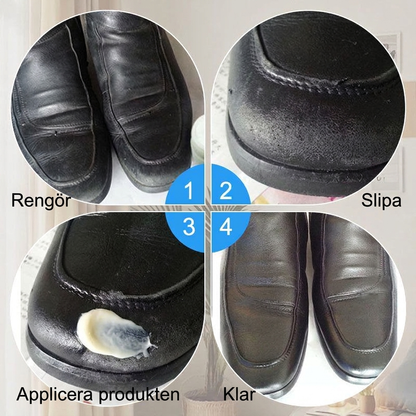 Läderreparationskräm – Fyller sprickor, vårdar, skyddar och återställer glansen!
