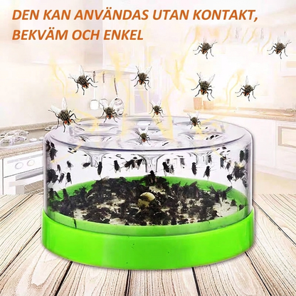 🪰 Flugfångare utan elektricitet – återanvändbar, effektiv och miljövänlig! Bort med de små krypen! 🌿