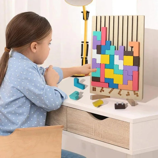 ThinkPlay Board™ Byggpussel – Rolig hjärngympa för samarbete och koncentration