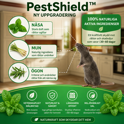 PestShield™ Peppermint Balls – Naturligt skydd mot möss, råttor och spindlar (12-pack)