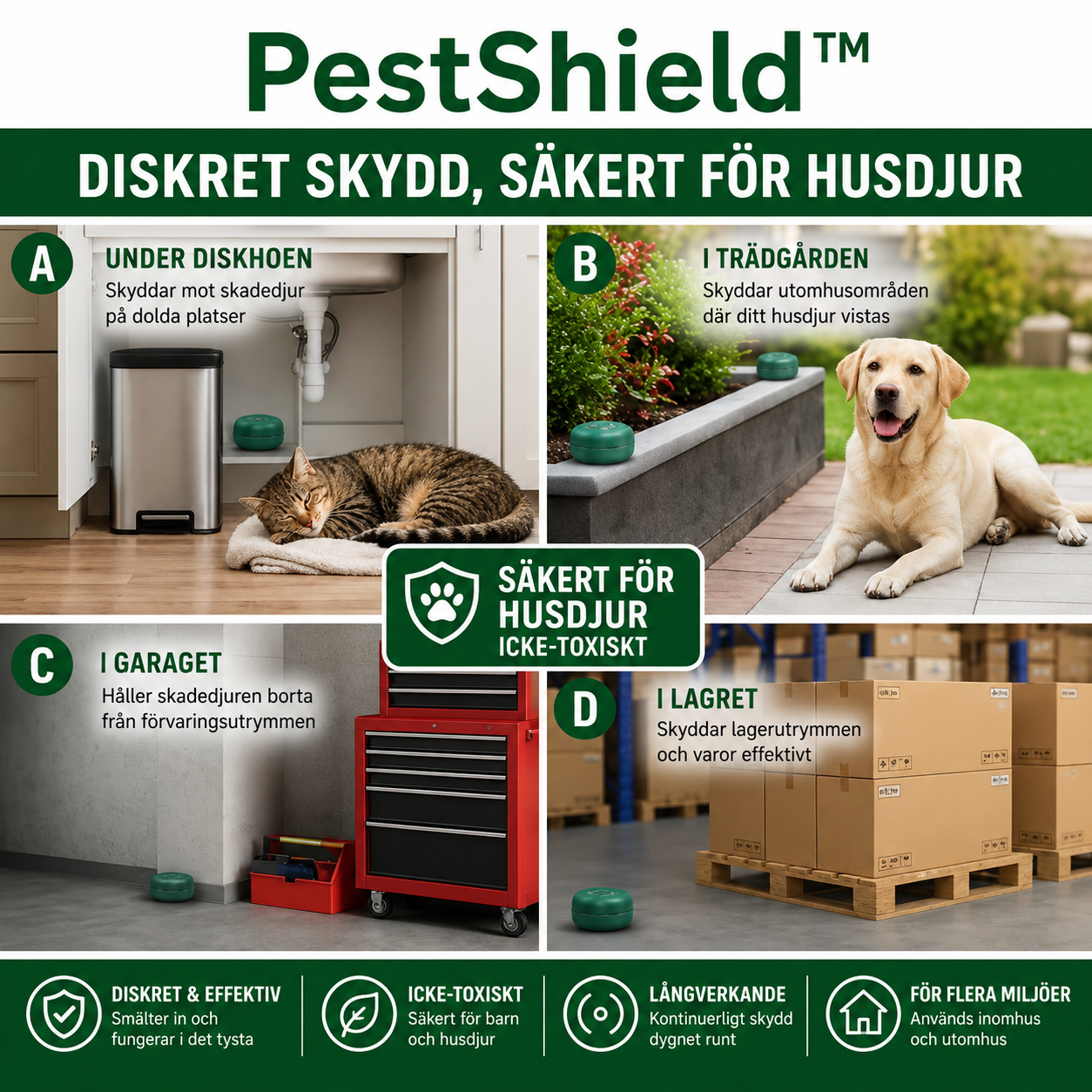 PestShield™ Peppermint Balls – Naturligt skydd mot möss, råttor och spindlar (12-pack)