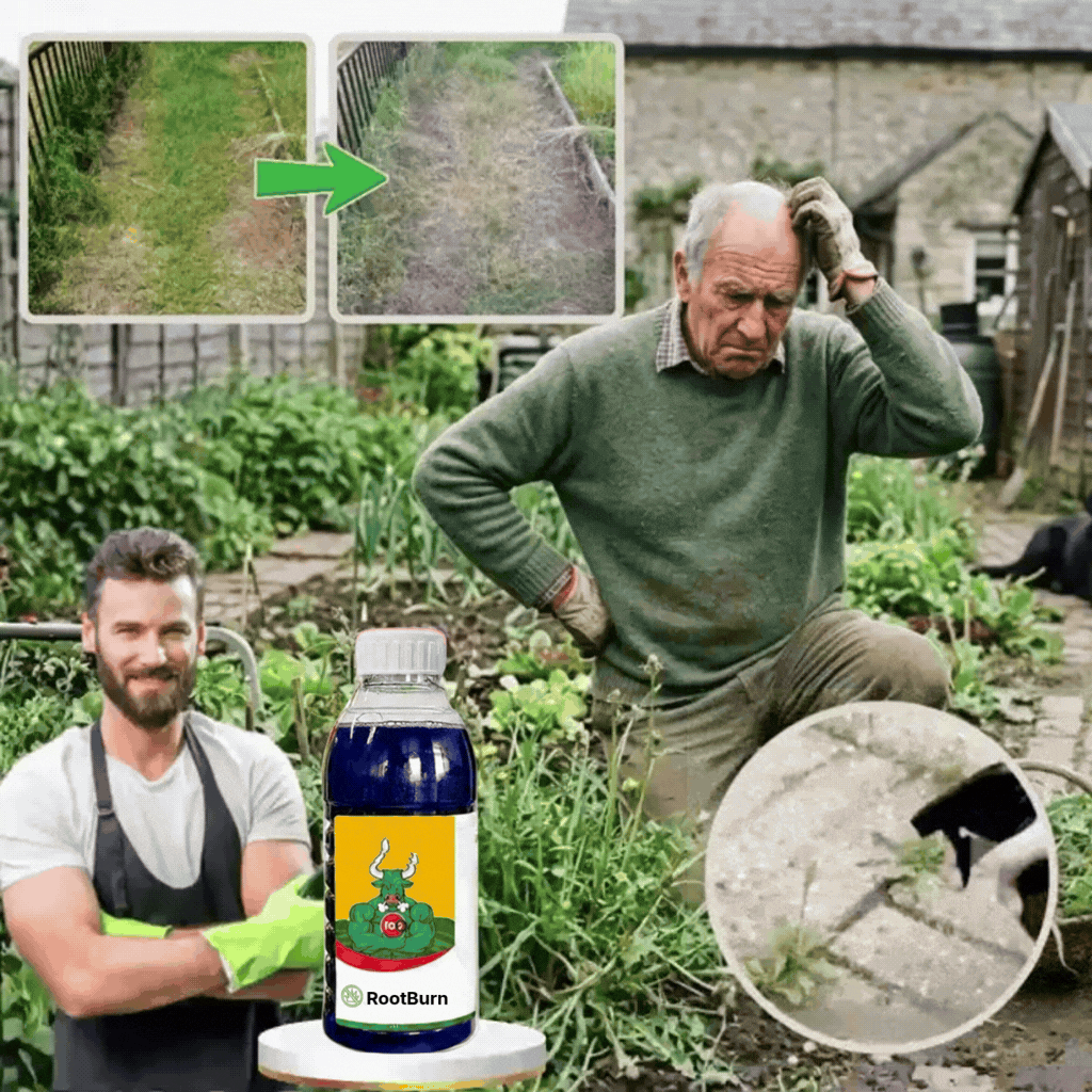 RootBurn™ Weed Killer | Eliminates stubborn weeds within 24 hours!