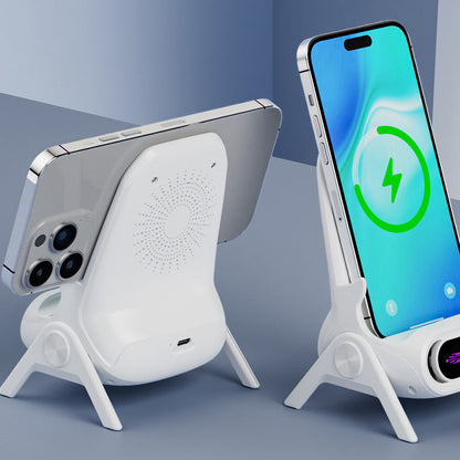TrådlösHållare | Multifunktionell trådlös snabbladdare med telefonställ
