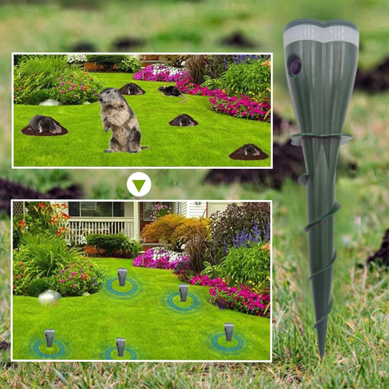 SoilShield Aura™ Trädgårdsskydd – Enkel markvibration för gräsmatta och odlingar