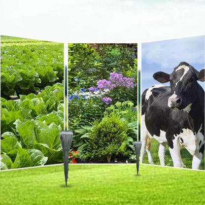 SoilShield Aura™ Trädgårdsskydd – Enkel markvibration för gräsmatta och odlingar