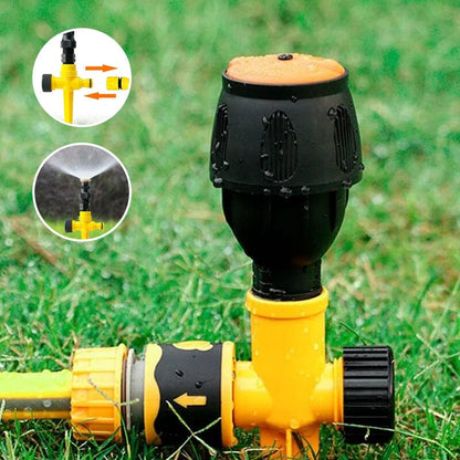Roterande automatiskt bevattningssystem – Trädgårdssprinkler för trädgård, gräsmatta och uteplats 🌿💦