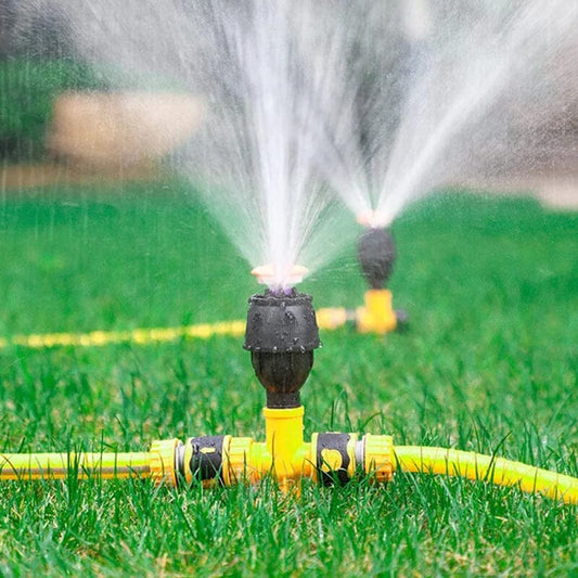 Roterande automatiskt bevattningssystem – Trädgårdssprinkler för trädgård, gräsmatta och uteplats 🌿💦