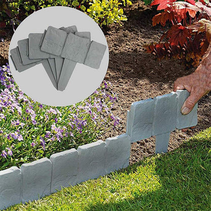 PathFrame Flex™ Trädgårdsavgränsning – Enkel formgivning för rabatter, gångar och gräs (10-pack)